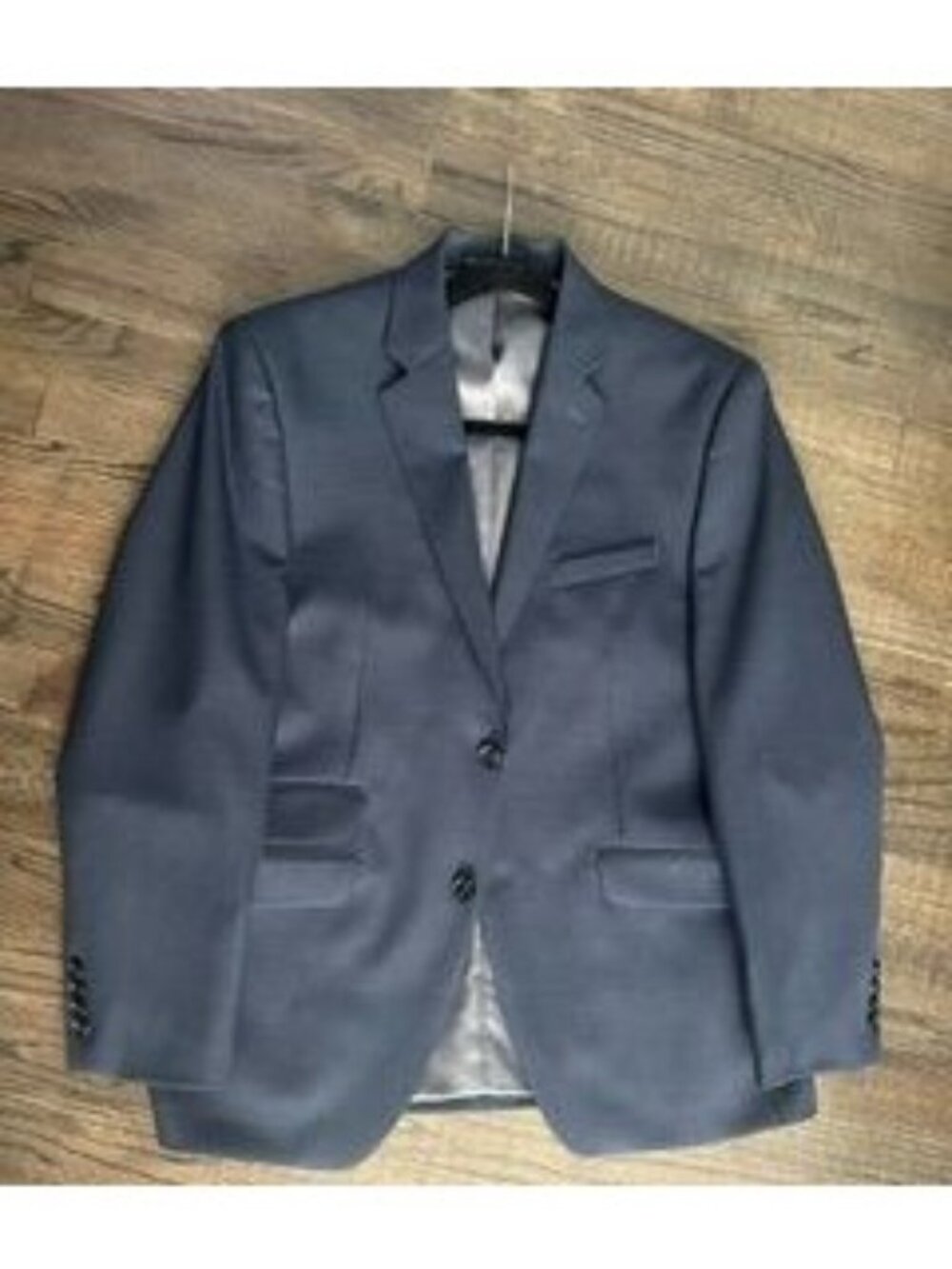 Perry Ellis Portfolio slim fit men's charcoal gray suit 40S Pants 30/30